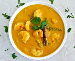 177. Malaysian Style Curry With Coconut Milk (Prawns)
